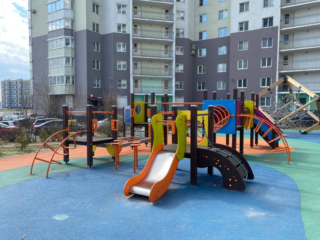 Разработка детской площадки. Пос. Бугры